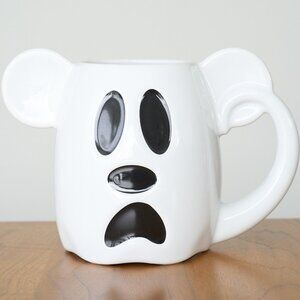 NEW! Disney Parks MICKEY MOUSE Ghost Boo To You Mug Halloween Coffee Cup 2018